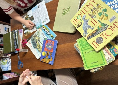 31 мая 2025 года был проведён библиотечный урок &laquo;Скорая помощь книге&raquo;.
